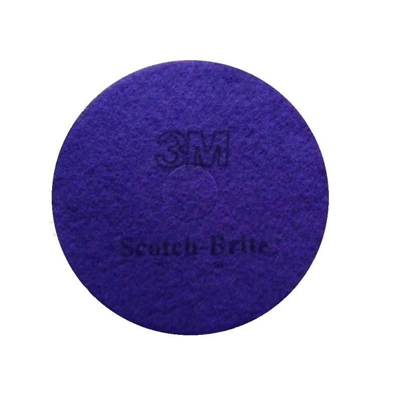 Polishing Pad white 3M Scotch-Brite d430mm on for terrazzo marble floors and care