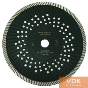 Diamond cutting disc WAVED SUPER TURBO d230