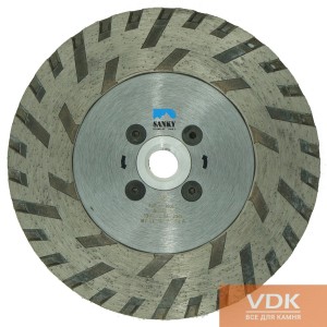 Diamond cutting disc Sanky d125 flange