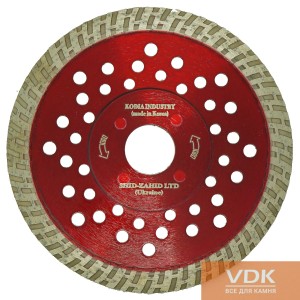 Diamond cutting disc ULTRA SUPER TURBO d125