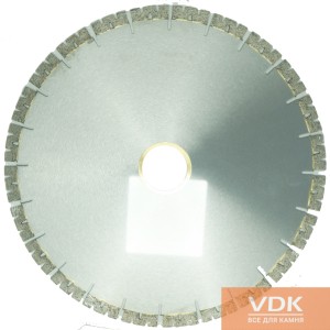 Disc diamond detachable d350 for granite in a wet