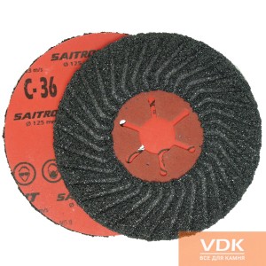 The grinding abrasive disc semi SAITRON d125 C36