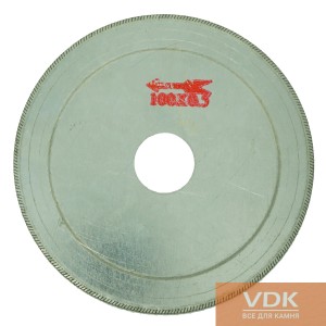 Алмазний диск  d100мм*0,5 (для чищення швів)
