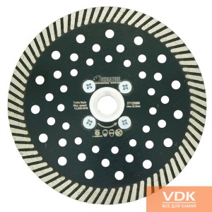 SUPER TURBO X3 - d125 Diamond cutting disc with flange