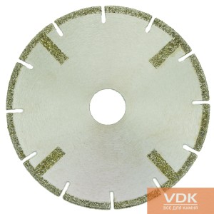 d125 полоска Алмазный шлифовально-отрезной диск для мрамора vdk