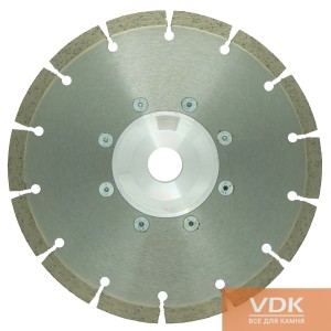 Diamond cutting disc with cooling d180 with flange