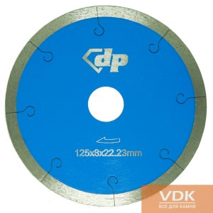 d125 Diamond cutting disc solid ceramic-glass