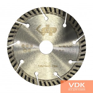 d125 Diamond cutting disc "Turbo" segment wagon