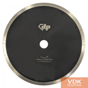 d250 Diamond cutting disc solid ceramic-glass