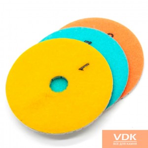 d100 3 шага CV Флексы белые (полировальные диски) универсальные 