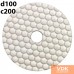 dry W d100 c200 Flexy White shells (polishing discs) for dry use