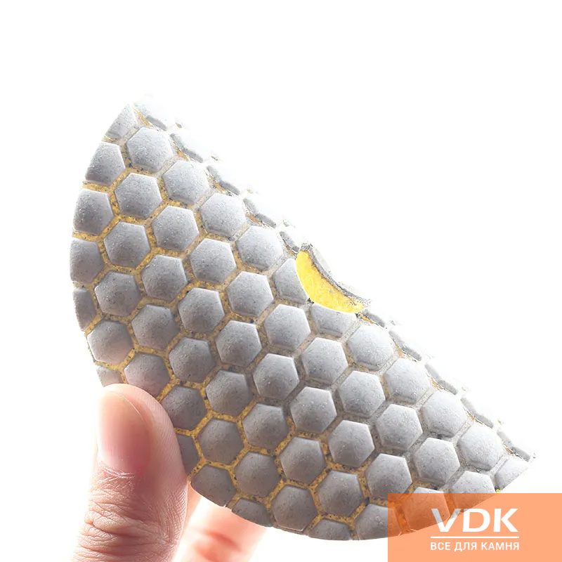 dry W d100 c800 Flexy White shells (polishing discs) for dry use
