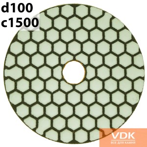 dry d100 c1500 Флекси черепашки (полірувальні диски) на суху
