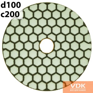 dry d100 c200 Флекси  черепашки (полірувальні диски) на суху