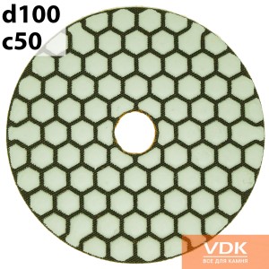 dry d100 c50 Флекси черепашки (полірувальні диски) на суху