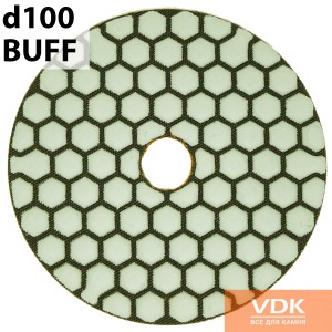 dry d100 Buff Флексы черепашки (полировальные диски) на суху.