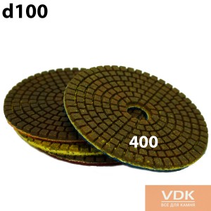 c400 d100 Металізовані Шліфувальні диски, черепашки для мармуру, граніту  ST1. 