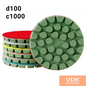 for Klindex №1000 Алмазні полірувальні шарошки 3шт для машинки Klindex