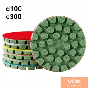 for Klindex №300 Алмазні полірувальні шарошки 3шт для машинки Klindex