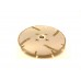 Diamond grinding and cutting disc for marble d125 flange-sided