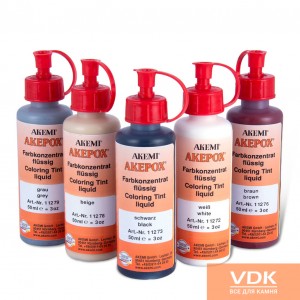 AKEMI AKEPOX Coloring  50ml Пігменти для епоксидного клею 