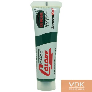 Green COLORE BASE GENERAL 50 ml Dye for adhesives