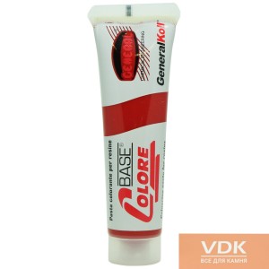 Red COLORE BASE GENERAL 50 ml Dye for adhesives