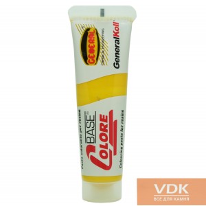 Yellow COLORE BASE GENERAL 50 ml Dye for adhesives