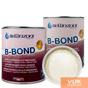 B-BOND XTREME 3kg Bellinzoni Epoxy two-component adhesive biege
