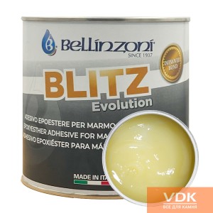 BLITZ EVOLUTION 750ml Bellinzoni эпоксидно-полиэфирный клей прозрачный