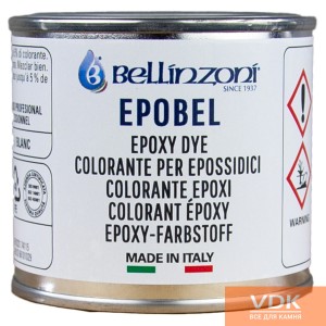BELLINZONI EPOBEL 100ml White concentrated dye for epoxy adhesives