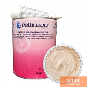 MASTICA 2000 PAGL CHIARO 4L Bellinzoni Beige polyester two-component thick glue 6kg