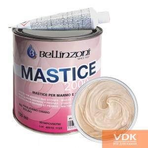MASTICA 2000 PAGL CHIARO 750ml Bellinzoni Бежевый полиэфирный двухкомпонентный густой клей 1,25 кг