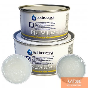 EPOX PREMIUM 1.5kg Bellinzoni frost-resistant epoxy glue transparent-milky
