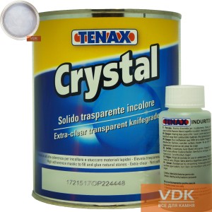 Crystal Solido 1L Tenax Полиэфирный прозрачный густой клей  