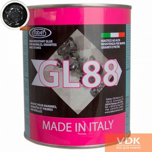Faber GL88 Black 1.7gk Glue for marble and natural stones