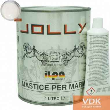 All For Stone  Mastic adhesive tixo Blanco JOLLY 750mL  - VDK