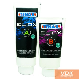 ELIOX 0,6kg Tenax Епоксидний клей прозорий