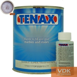 Polyester transparent thick glue Solido Crystal Tenax 1l