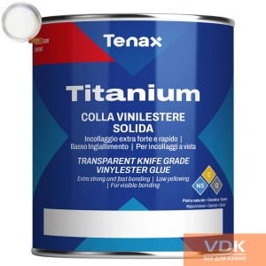 TITANIUM White  1L Tenax  (белый) Высокопрочный винилполиэстеровый клей