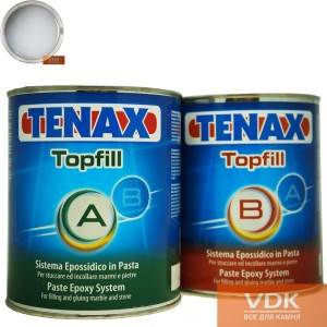 TOPFILL 1,5kg Tenax  Эпоксидный клей прозрачный 