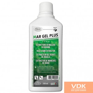 MAR GEL PLUS Product to remove rust stains from marble, limestone, travertine and acid-sensitive materials
