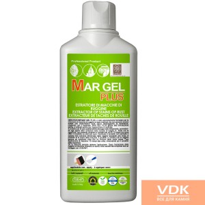MAR GEL PLUS Product to remove rust stains from marble, limestone, travertine and acid-sensitive materials