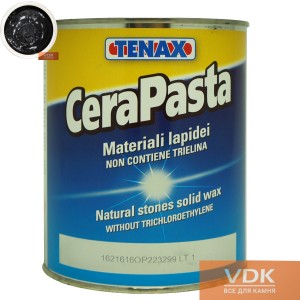 Cera Pasta 1l Tenax Wax black thick