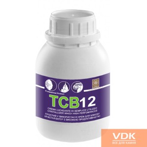 TCB 12 0.5L Polishing cream, fast and easy to apply, to polish and maintain over time surfaces made of granite, quartz and ceramic porcelain.
