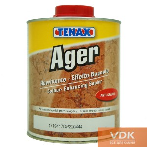AGER 1L TENAX protection impregnation for marble and Granite "wet effect"