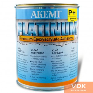 PLATINUM P+ Akemi густой Пастообразный прозрачный клей на основе эпоксиакрилатов Акеми