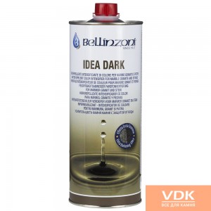IDEA DARK 1L Bellinzoni Защитная пропитка с эффектом усиления цвета для темного мрамора, гранита