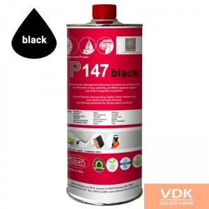 P 147 Black 1L impregnating, colour-enhancing, stain-proof, and wet-look