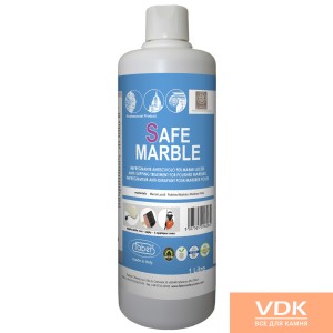SAFE MARBLE 1L Нескользящее покрытие на водной основе для мрамора, травертина, известняка и поверхностей на основе извести в целом.